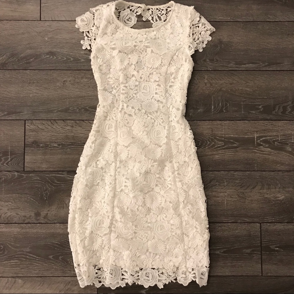 White dress